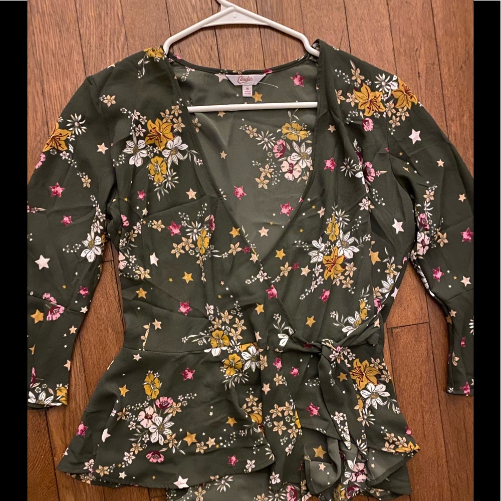 Candies Gorgeous Floral Blouse